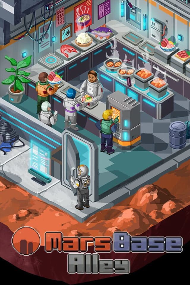 Mars Base Alley